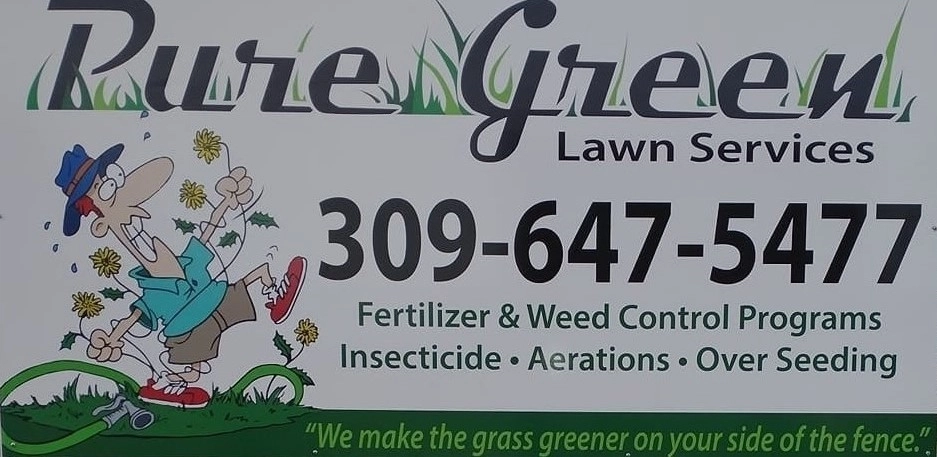 Pure Green Lawn Services Logo