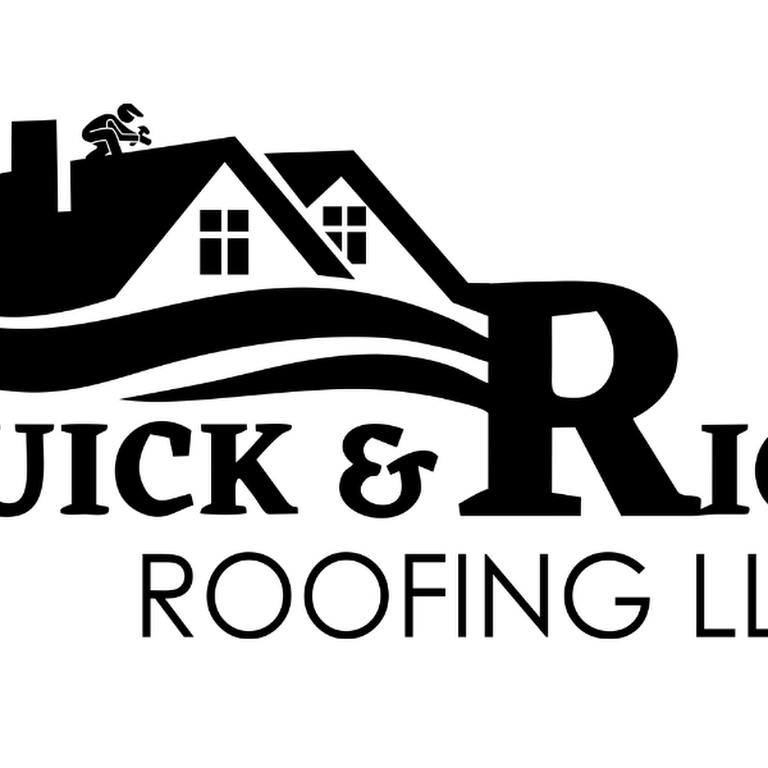 Quick & Right Roofing Logo