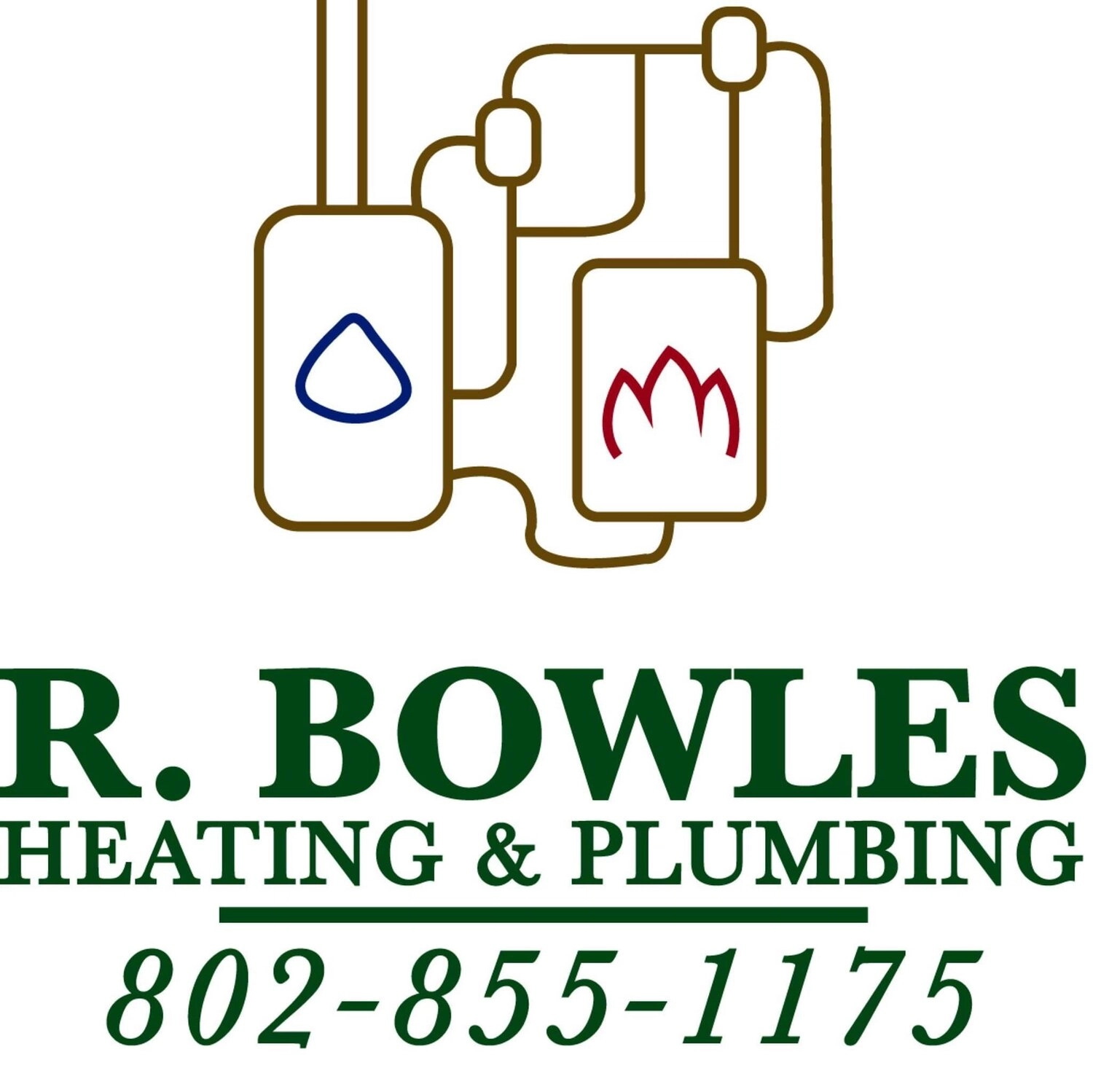R Bowles Heating and Plumbing Logo