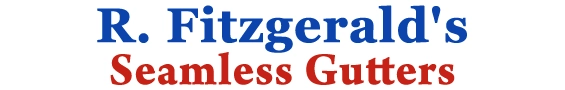 R Fitzgerald's Seamless Gutters Logo