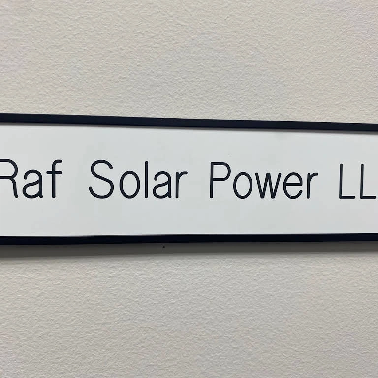RAF SOLAR POWER LLC. Logo