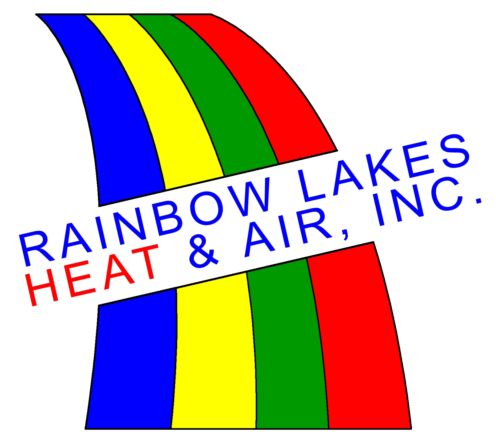 Rainbow Lakes Heating & Air Conditioning Logo