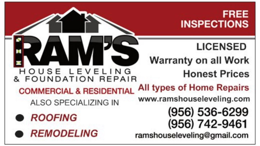 Rams House Leveling & Foundation Repair Logo