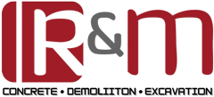 R&M Concrete Logo