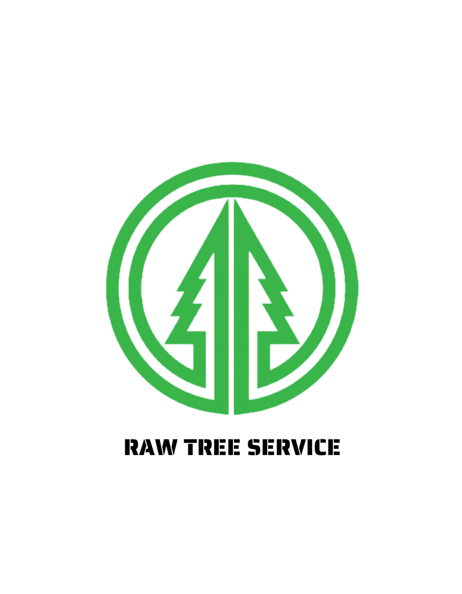 Raw Tree Service Logo