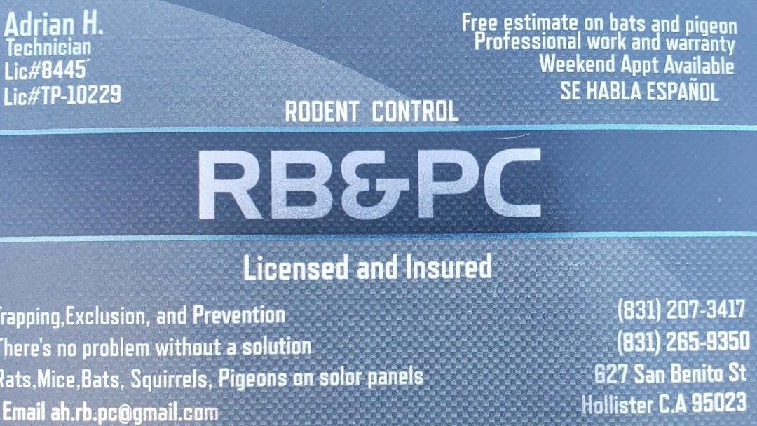 RB&PC Rodent Control Logo