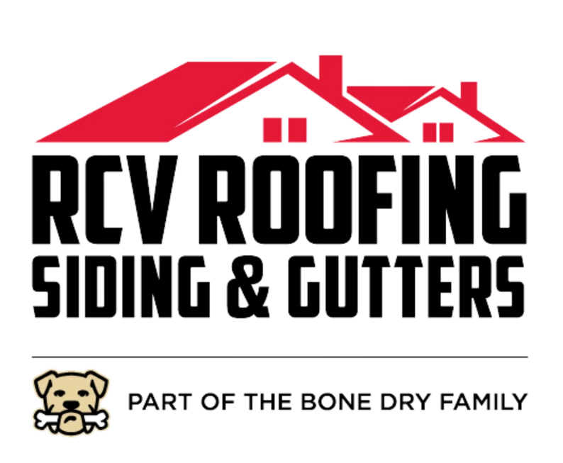 RCV Roofing, Siding & Gutters Logo