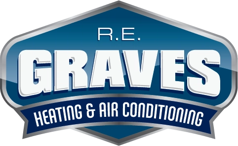 R.E. Graves Heating & Air Conditioning Logo