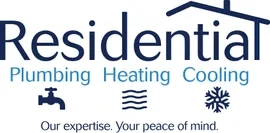 Residential Plumbing, Heating & Cooling Logo