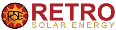 Retro Solar Energy Logo