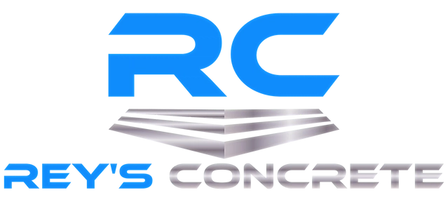 Rey's Concrete Logo