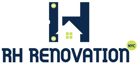 Construction Company | Repair & Installation Services: Seamless Gutters, Roofing, Chimney, Skylight - RH RENOVATION LLC Logo