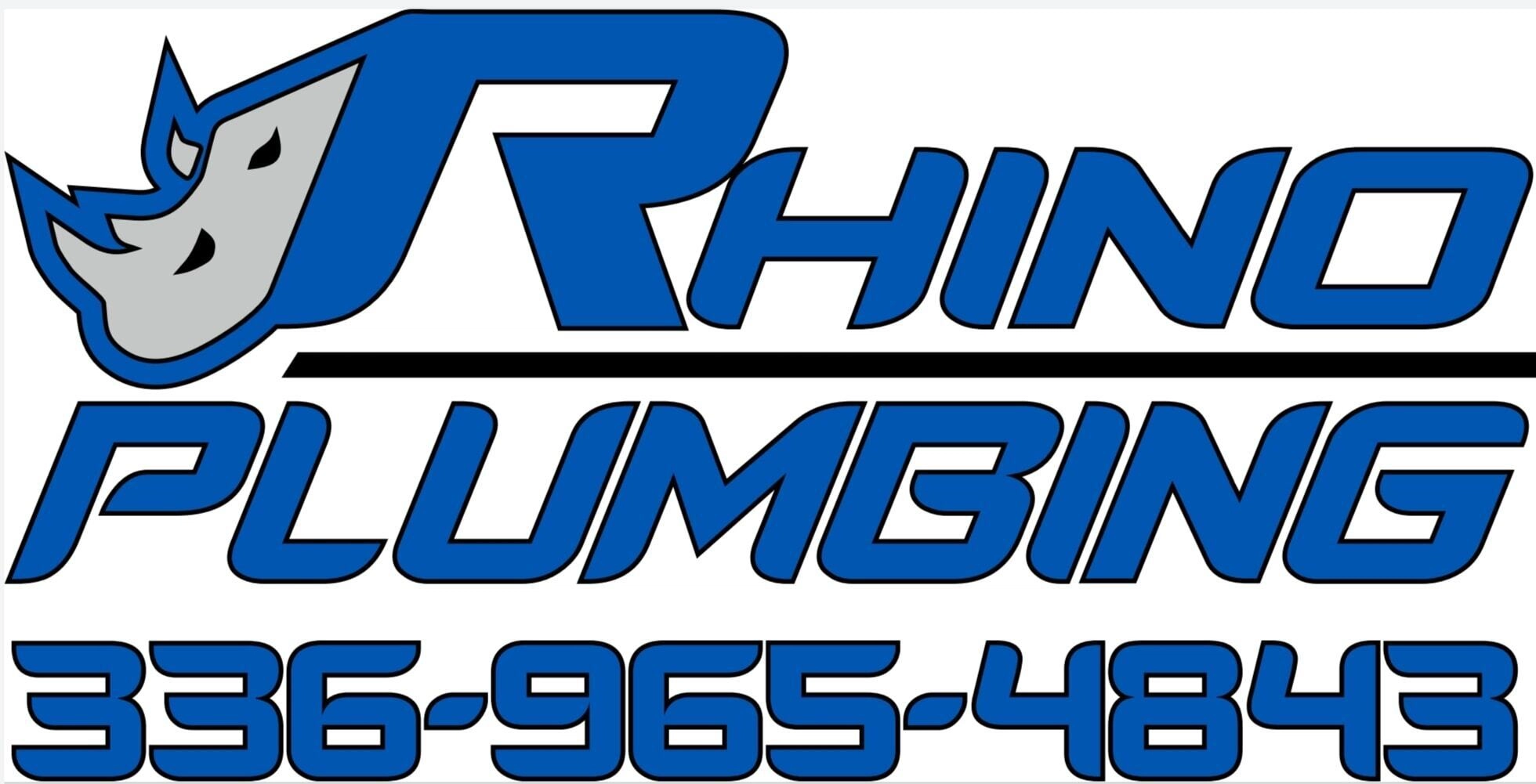 Rhino Plumbing Logo
