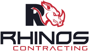 Rhinos Contracting LLC Painting company in Las Vegas, Epoxy Flooring Las Vegas, Drywall, Logo