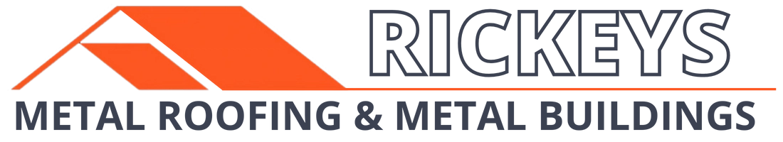 RICKEY’S METAL ROOFING & METAL BUILDINGS Logo