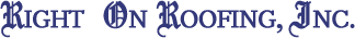 Right-On Roofing Inc Logo