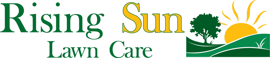 Rising Sun Lawn Care Logo