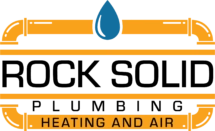 Rock Solid Plumbing Heating and Air Logo