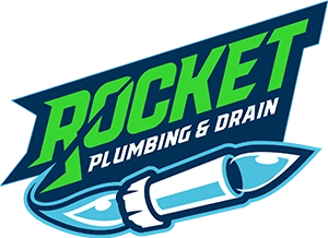 Rocket Plumbing and Drain Logo