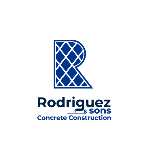 Rodriguez and Sons Concrete Construction Logo