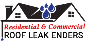 Roof Leak Enders: Roofing & Siding Logo
