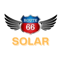 ROUTE 66 SOLAR Logo