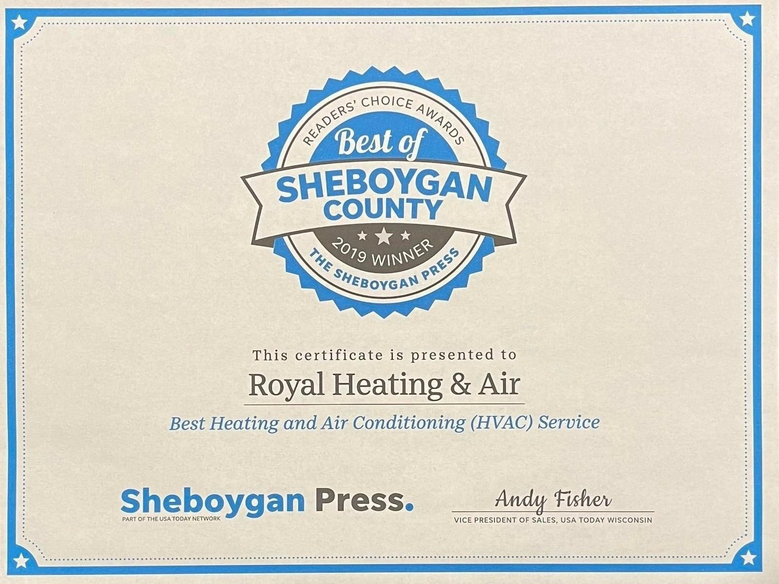Royal Heating & Air Logo
