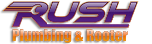 Rush Plumbing and Rooter Logo