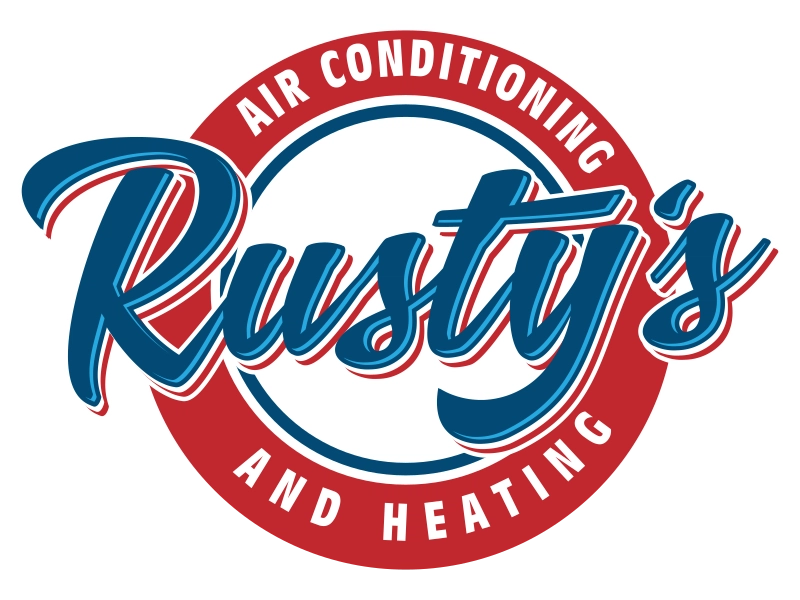 Rusty's Air Conditioning And Heating Logo