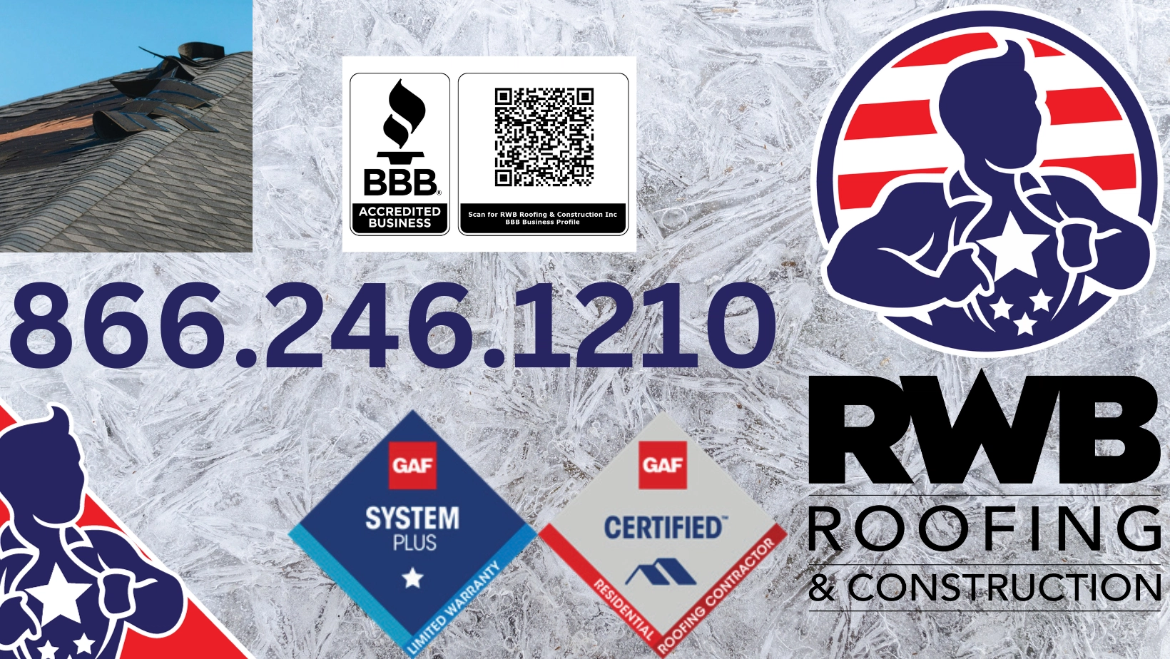 RWB Roofing & Construction Inc Logo