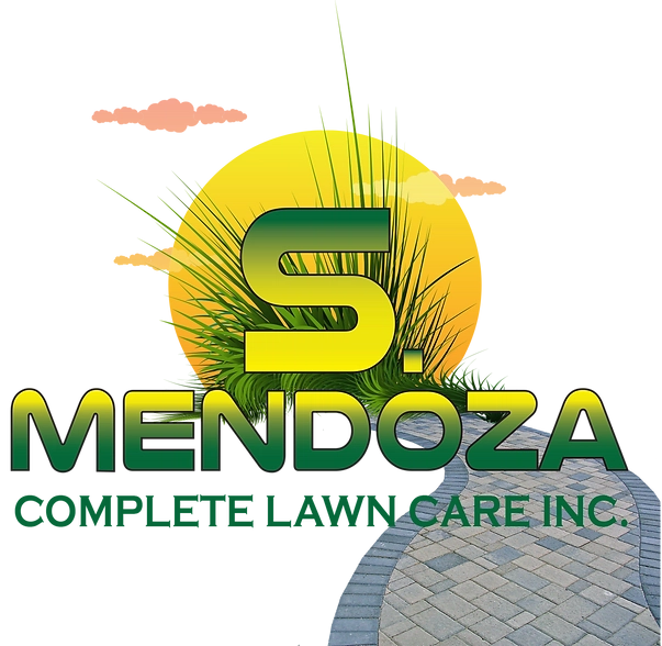 S. Mendoza Complete Lawn Care INC. Logo