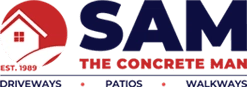 Sam The Concrete Man Augusta Logo