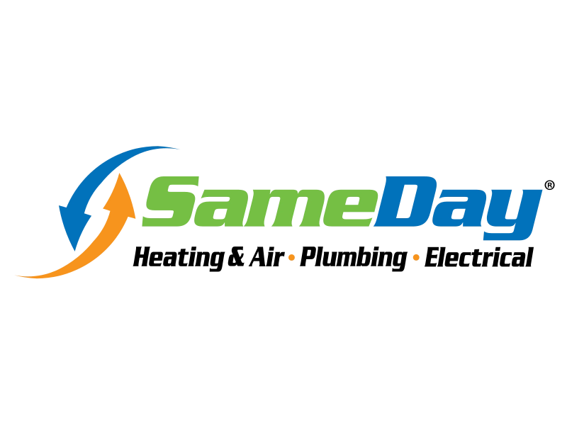 SameDay Heating & Air, Plumbing, and Electrical Logo