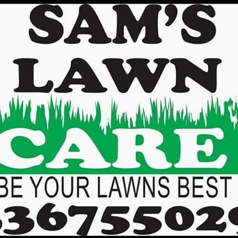 Sams lawn care Logo
