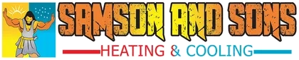Samson and Sons Heating & Cooling Logo