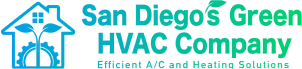 San Diegos Green HVAC Company Logo
