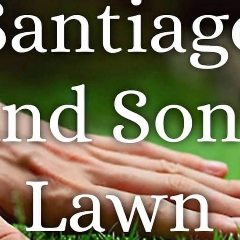 Santiago and Son's LawnCare Logo