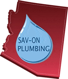 Sav-On Plumbing - Sun City Logo