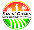 Savin' Green Lawn And Sprinkler Logo
