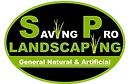 Saving Pro Landscaping Logo