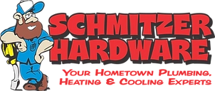Schmitzer Hardware Plumbing Heating & Cooling Logo
