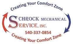 Schrock Mechanical Service Logo
