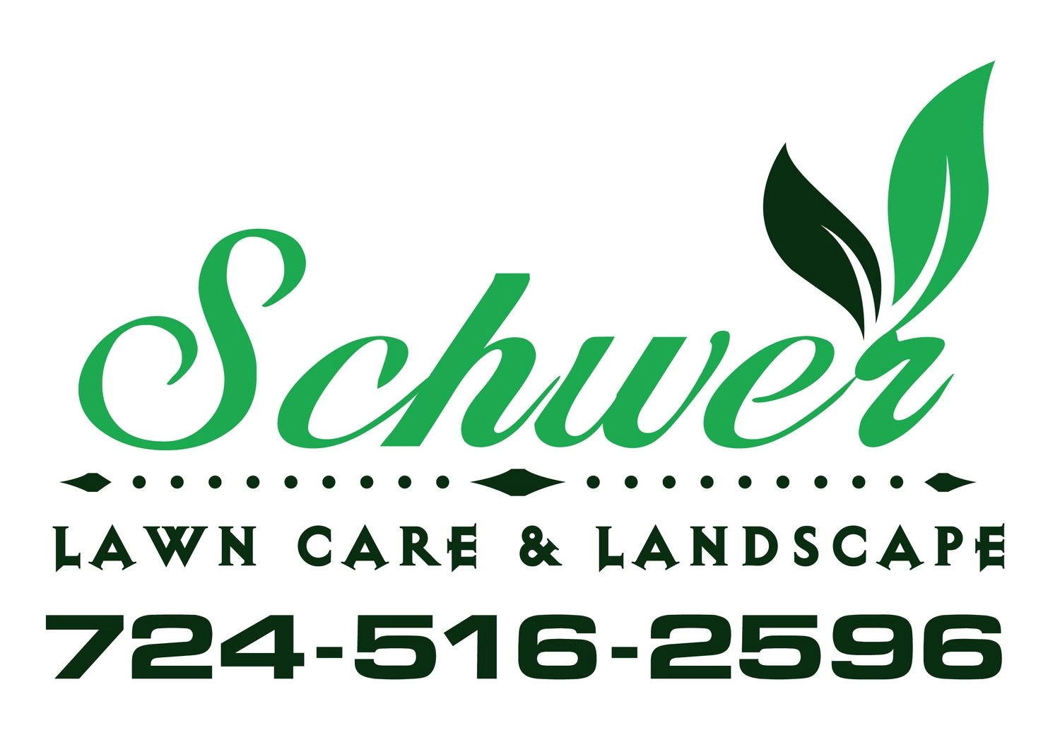 Schwer Lawn Care & Landscape Logo