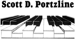 Scott D. Portzline Piano Services Logo