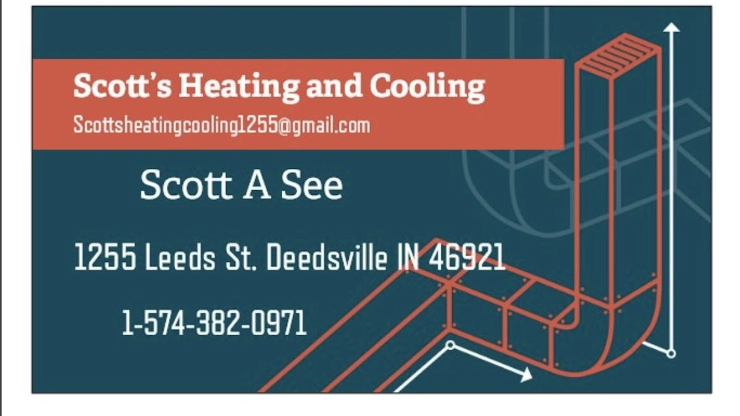 Scott’s Heating and Cooling Deedsville Logo