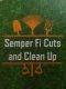 Semper Fi Cuts and Clean up/ Licensed and Insured Logo