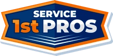Service 1st Pros Heating & Air Conditioning Logo
