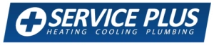 Service Plus Heating, Cooling, Plumbing Logo