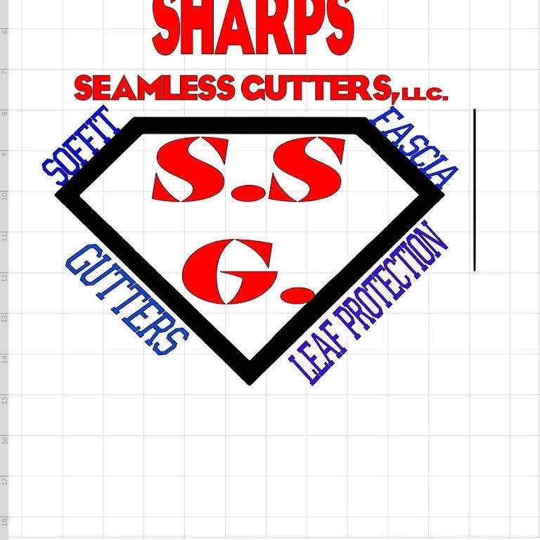 Sharps Seamless Gutters, LLC Logo