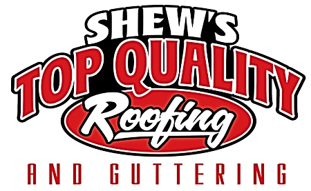 Shew's Top Quality Roofing and Guttering Logo